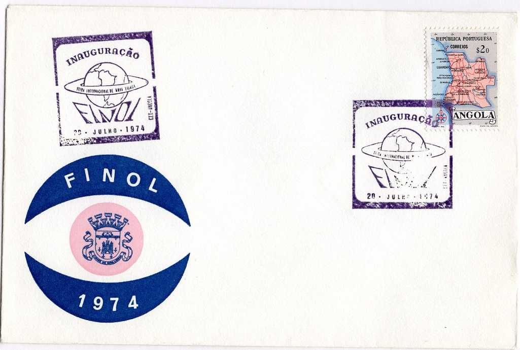 Angola - 1974jul20 = Inauguração Feira Internacional Nova Lisboa