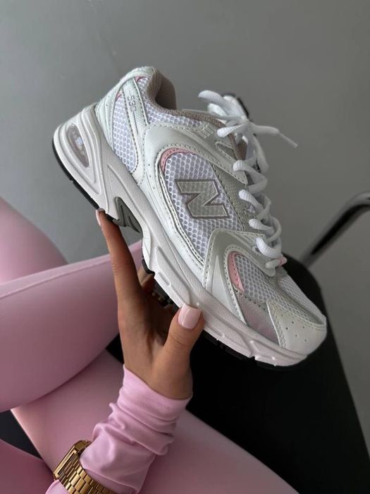 Кросівки Жіночі Nb 530 Pink, Нб 530 рожеві, трендові кросівки