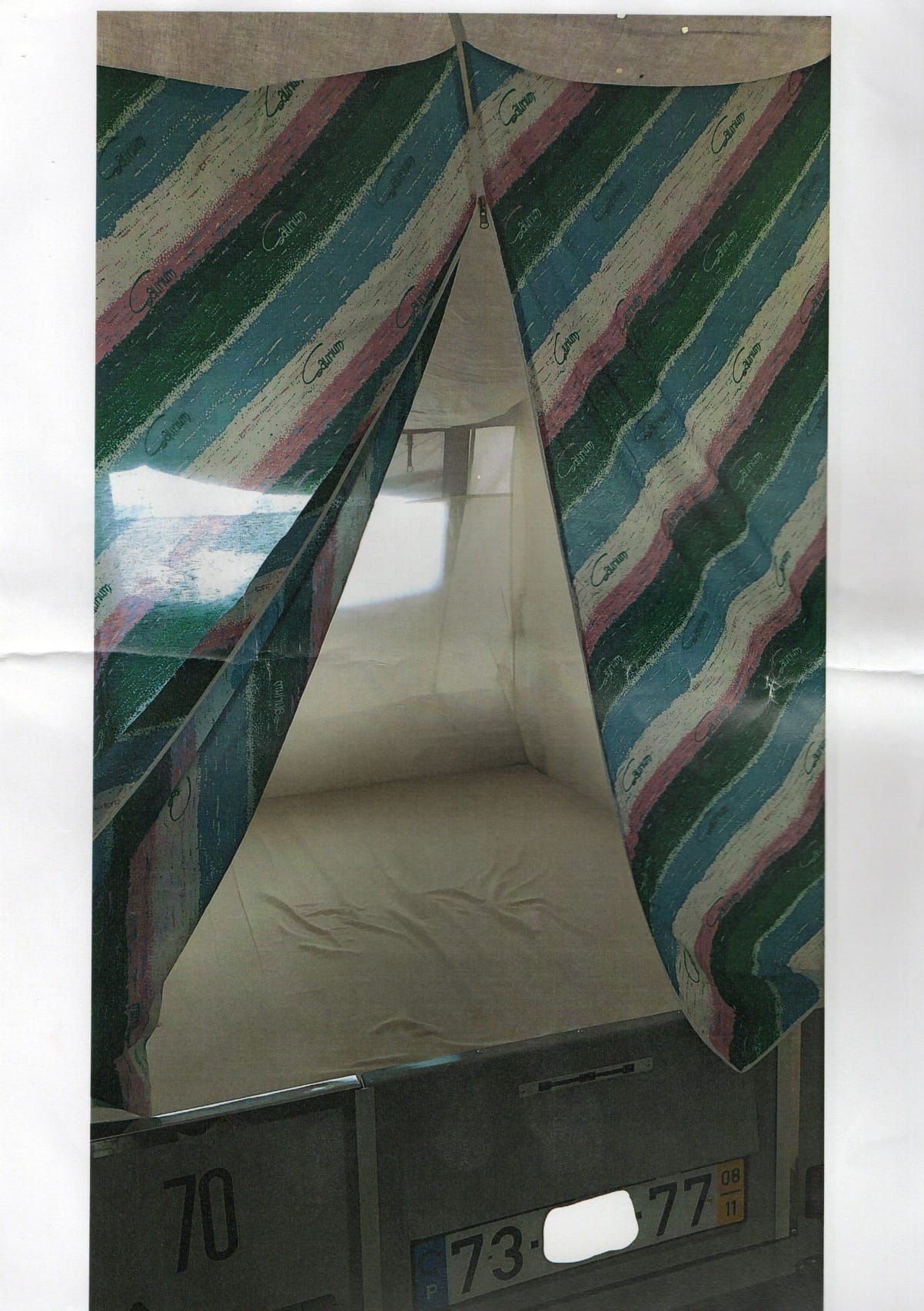 ATRELADO TENDA em bom estado.