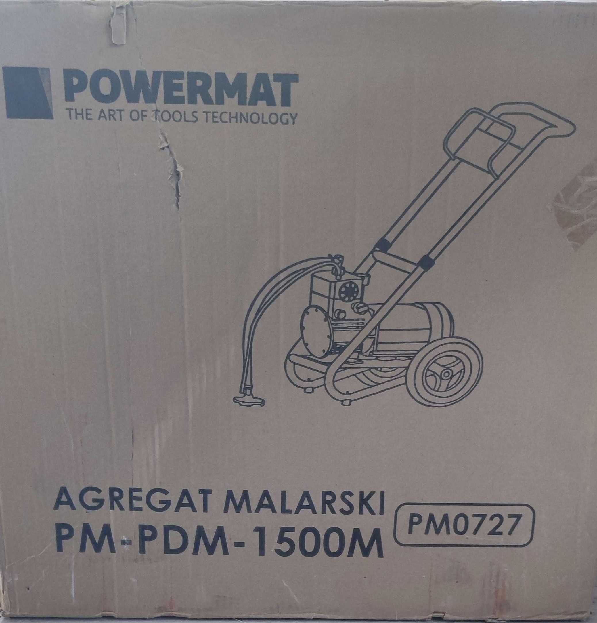 Agregat Malarski Powermat PM-PDM-1500M - Nowy