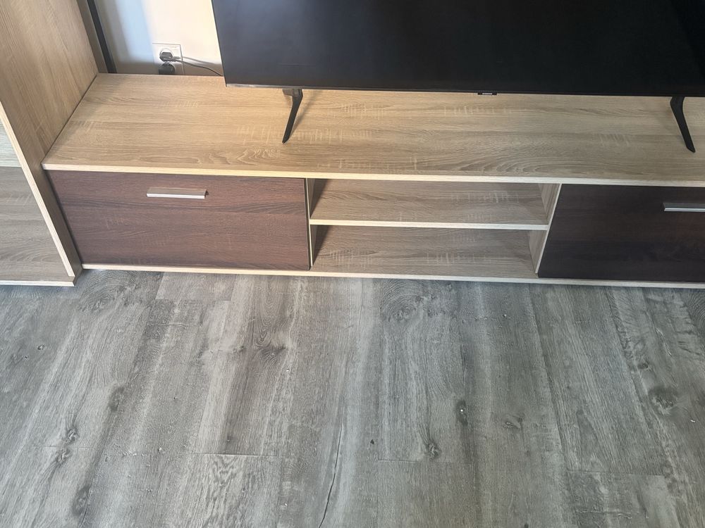 Komplet mebli: Szafa, komoda, szafka pod telewizor