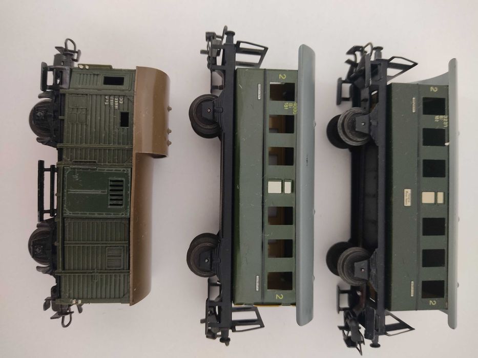 3 Carruagens Marklin H0