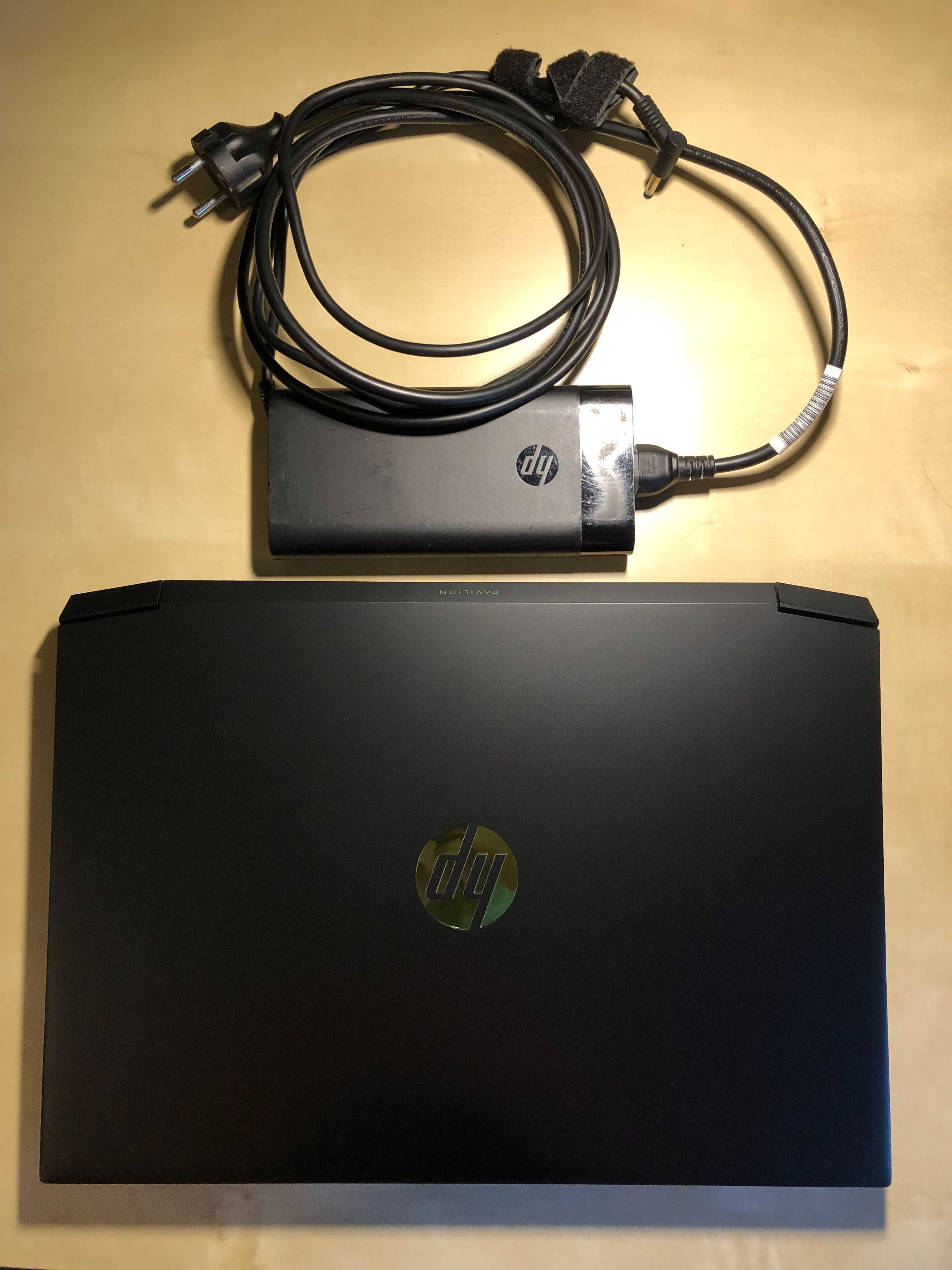 LAPTOP HP PAVILON ryzen 7, 1660ti, win11/10 - stan idealny