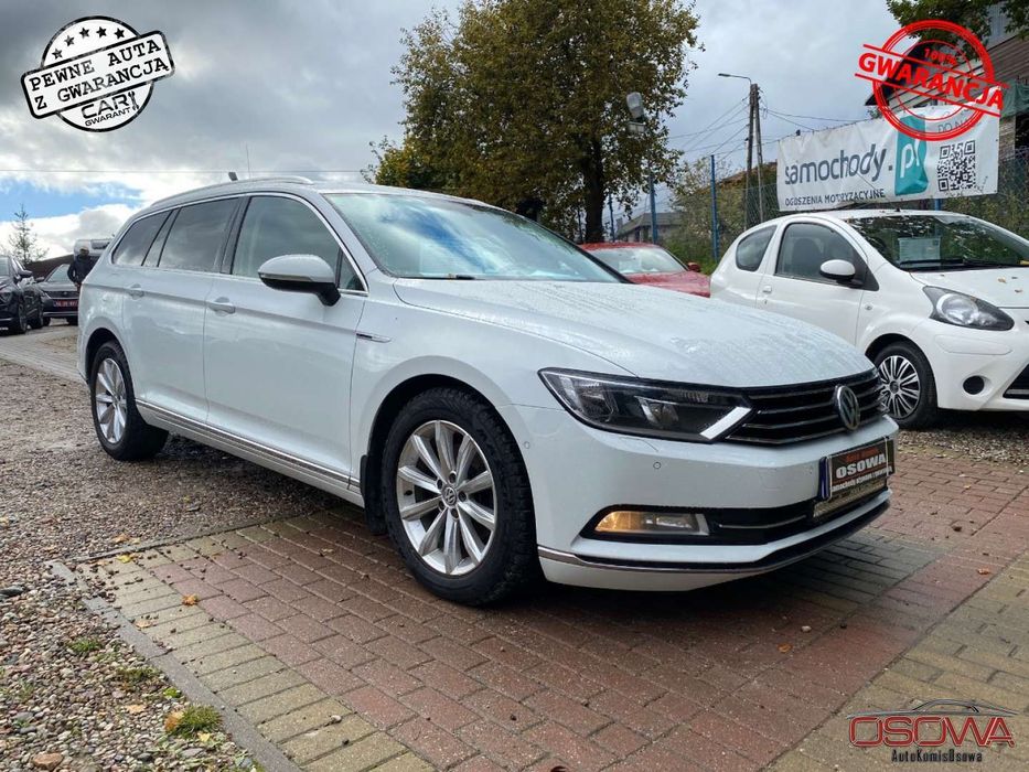 Volkswagen Passat 2.0tdi 190KM 4-Motion skorzy zamsz radar acc tempomat zamiana 1.r.gwar