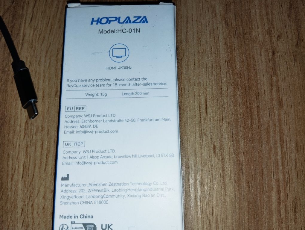 Przejściówka usb-c Hdmi