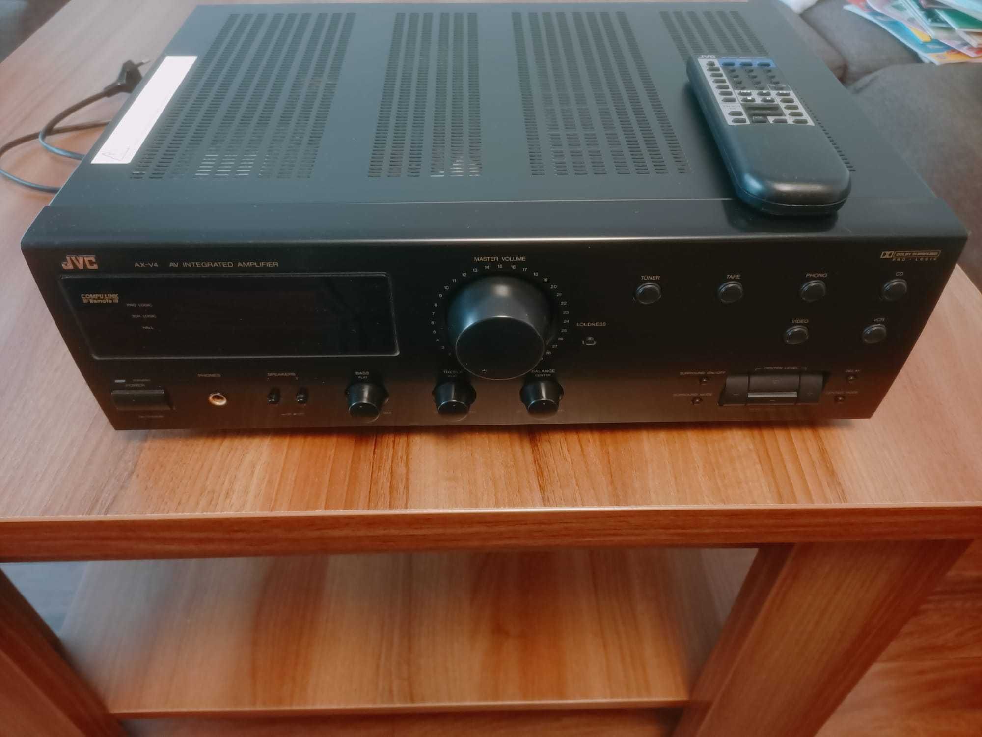 Wzmacniacz JVC AX-V4BK + pilot