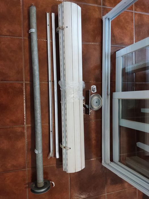 Janelas e porta de alumínio