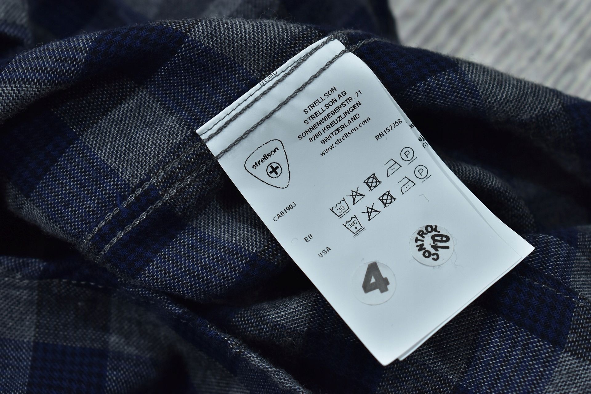 Strellson Flanelowa Koszula Męska Premium / S
