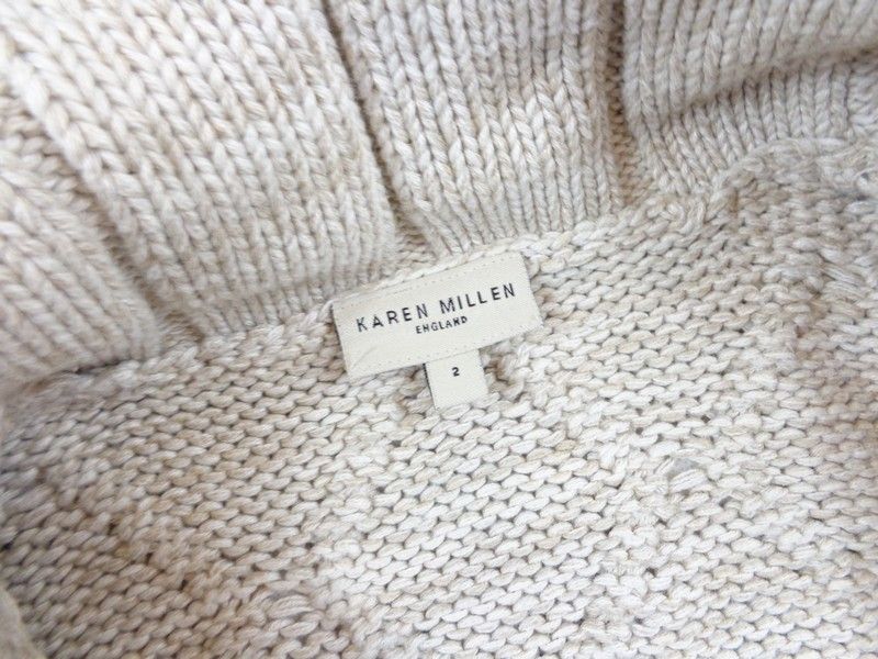 Sweter narzutka Karen Millen cieniowany ombre r. 2 M 38