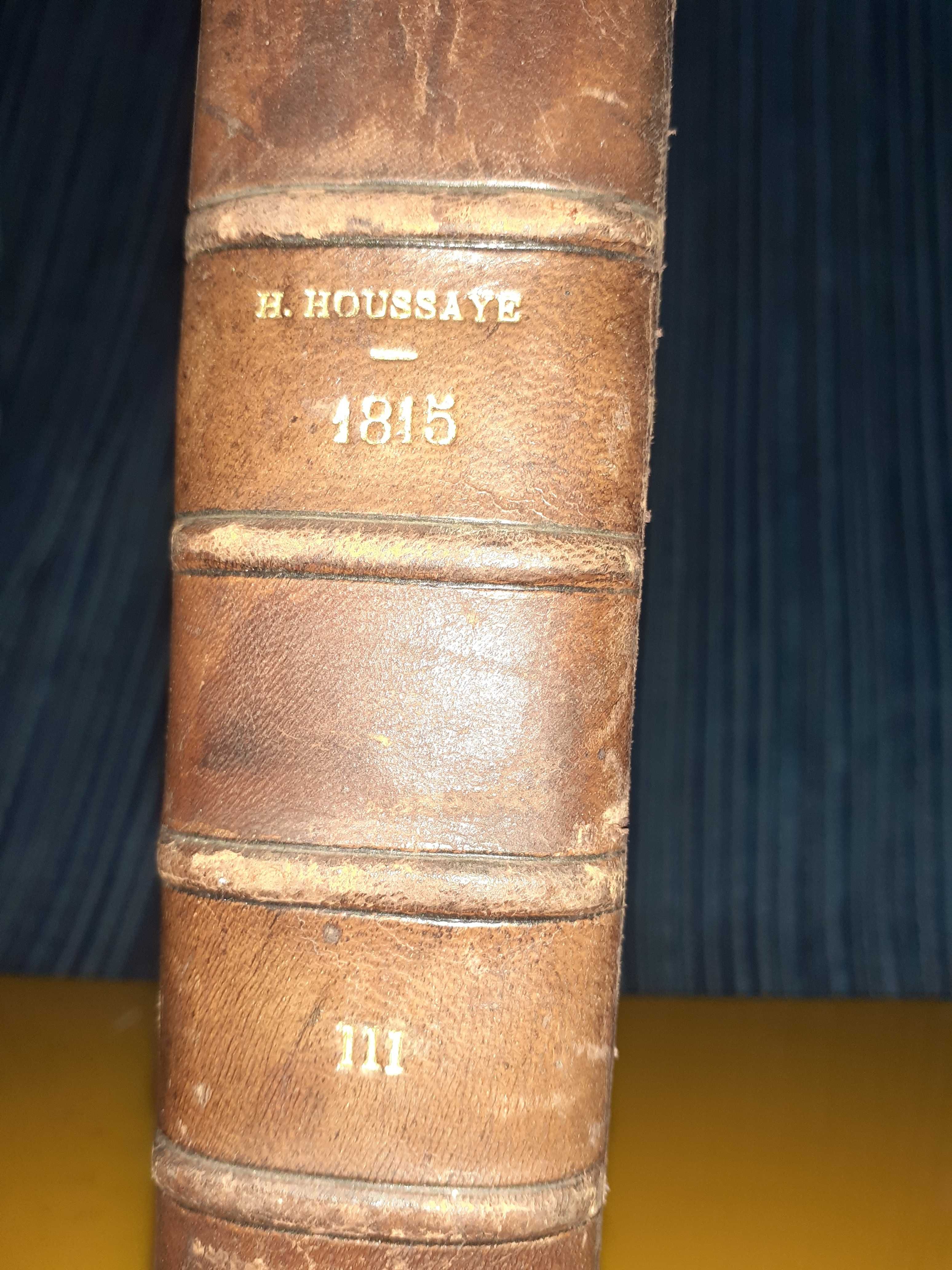 Livros 1814/1815 - H. Houssaye