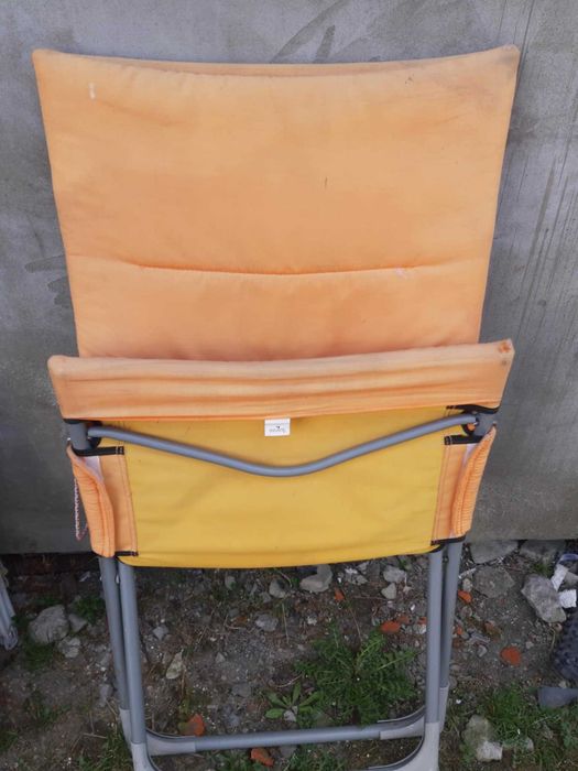 Fotel ogrodowy "Garden" pomarańczowy 120cm X 55cm