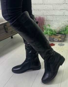 Сапоги женские, зима, размер 39