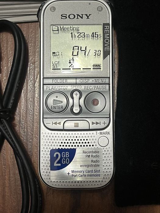 Диктофон sony 2 gb