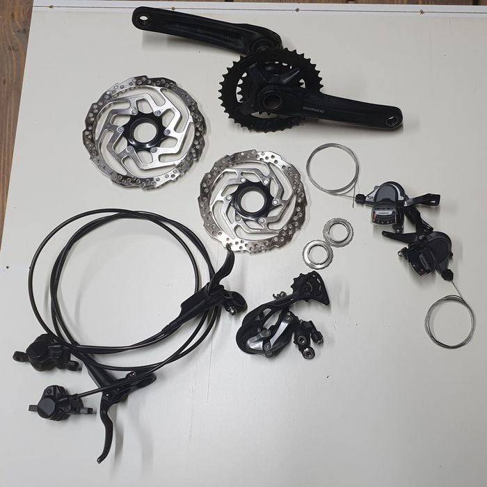 Shimano Alivio 2x9 GRUPA nie kompletna