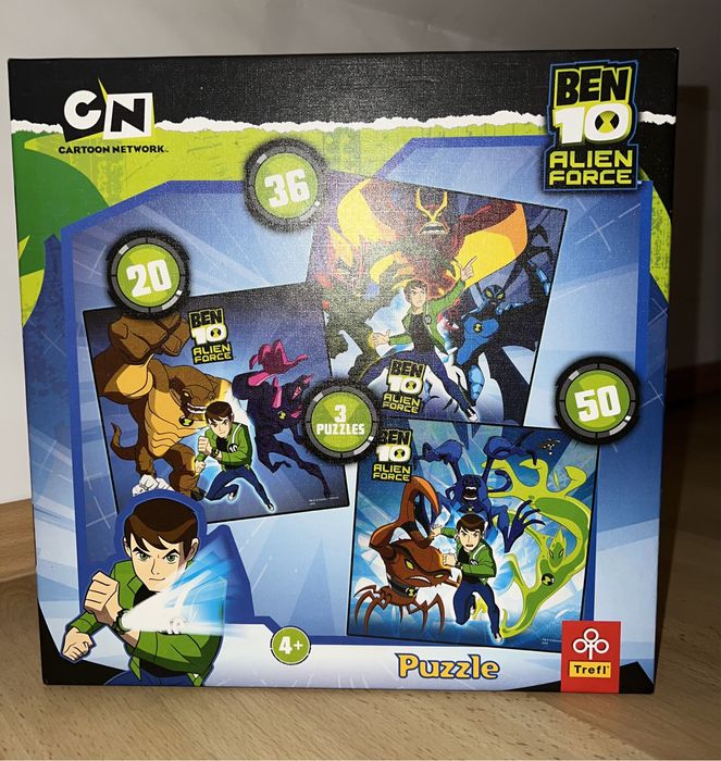 Puzzle Ben 10 3w1