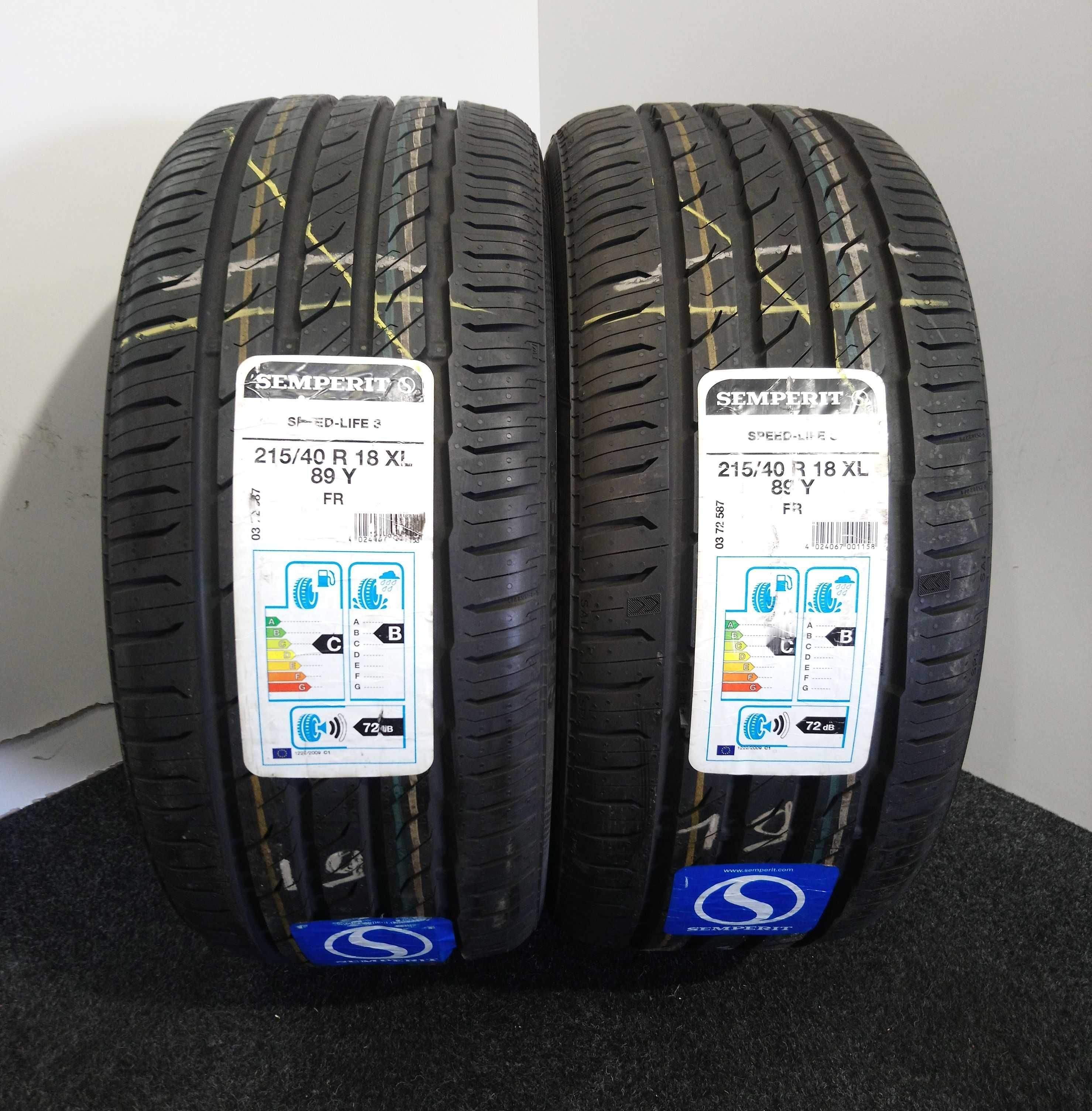 215/40R18 Semperit Speed-Life 3 89Y XL // NOWE