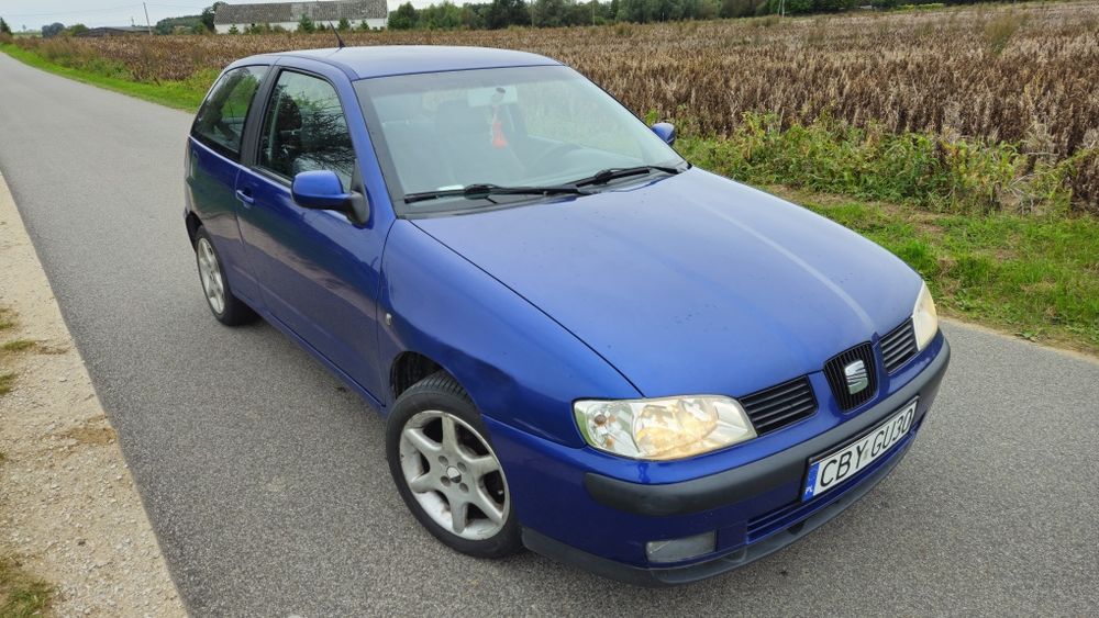 Seat Ibiza 1.4 benz Sprawna klima Alu
