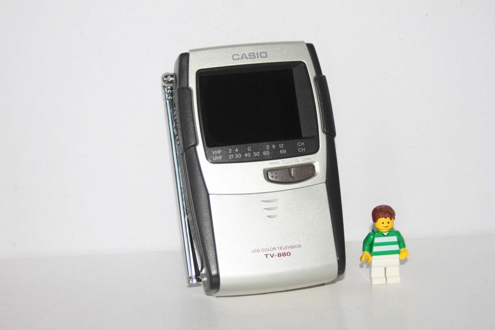 CASIO TV-880 mini telewizor color lcd kieszonkowy