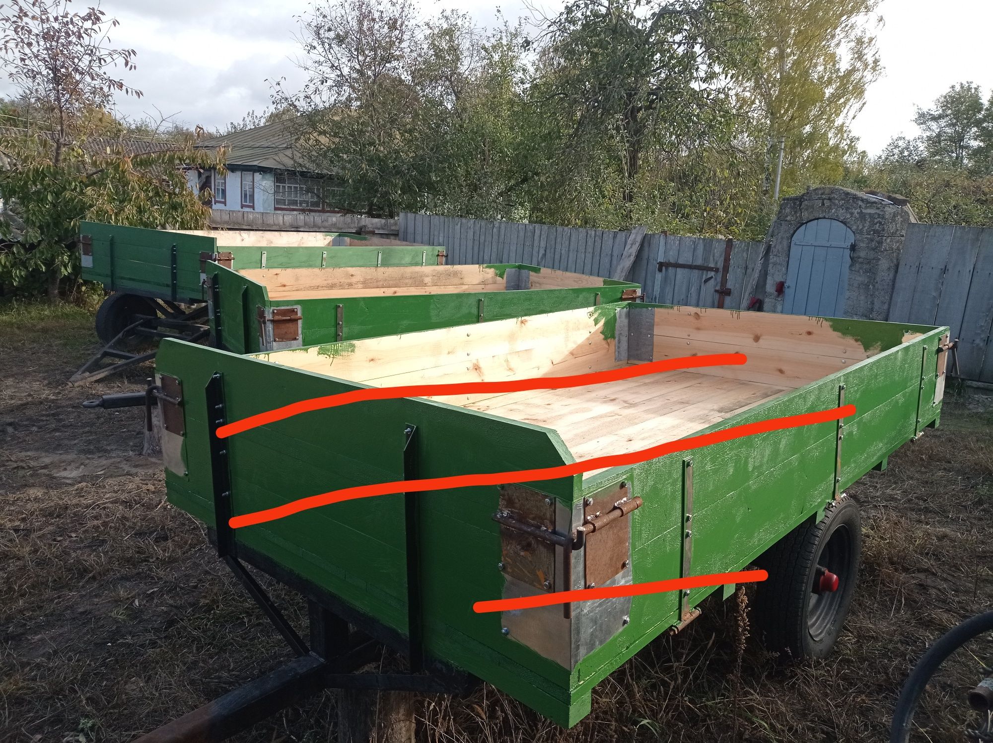 Продам одновісний прицеп до трактора