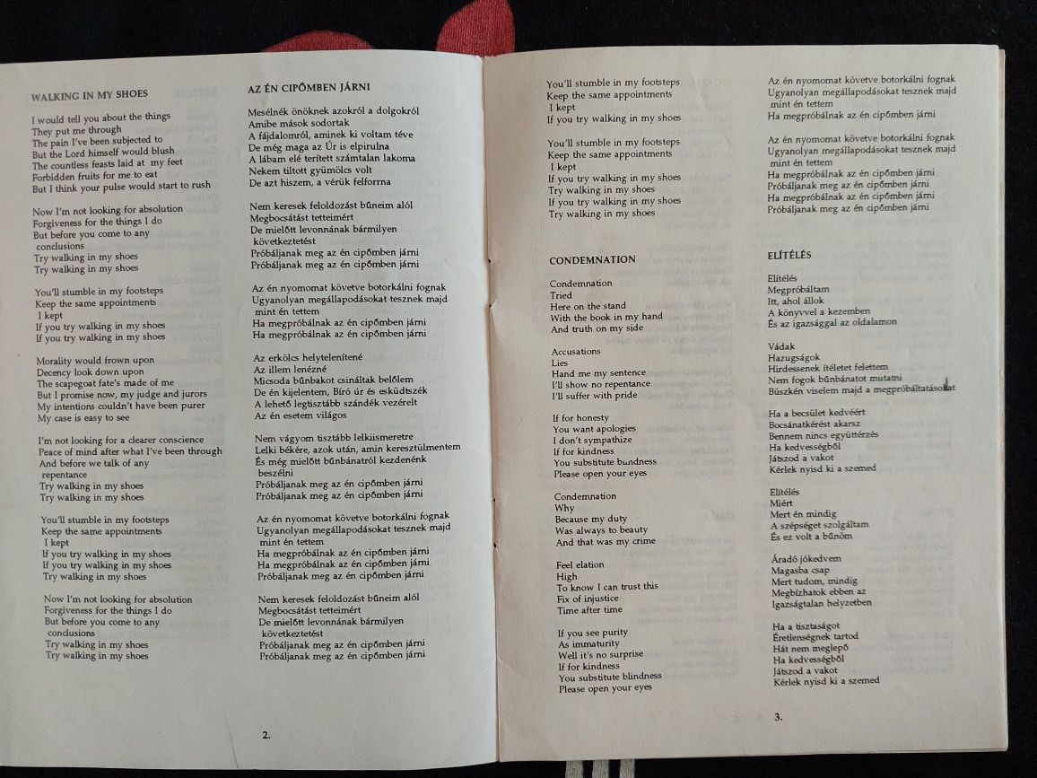 Depeche Mode Songs Of Faith And Devotion teksty piosenek