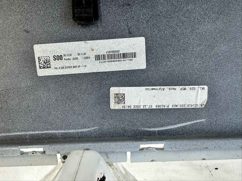 Bmw 4 G26 zdrzak tylny tył PDC