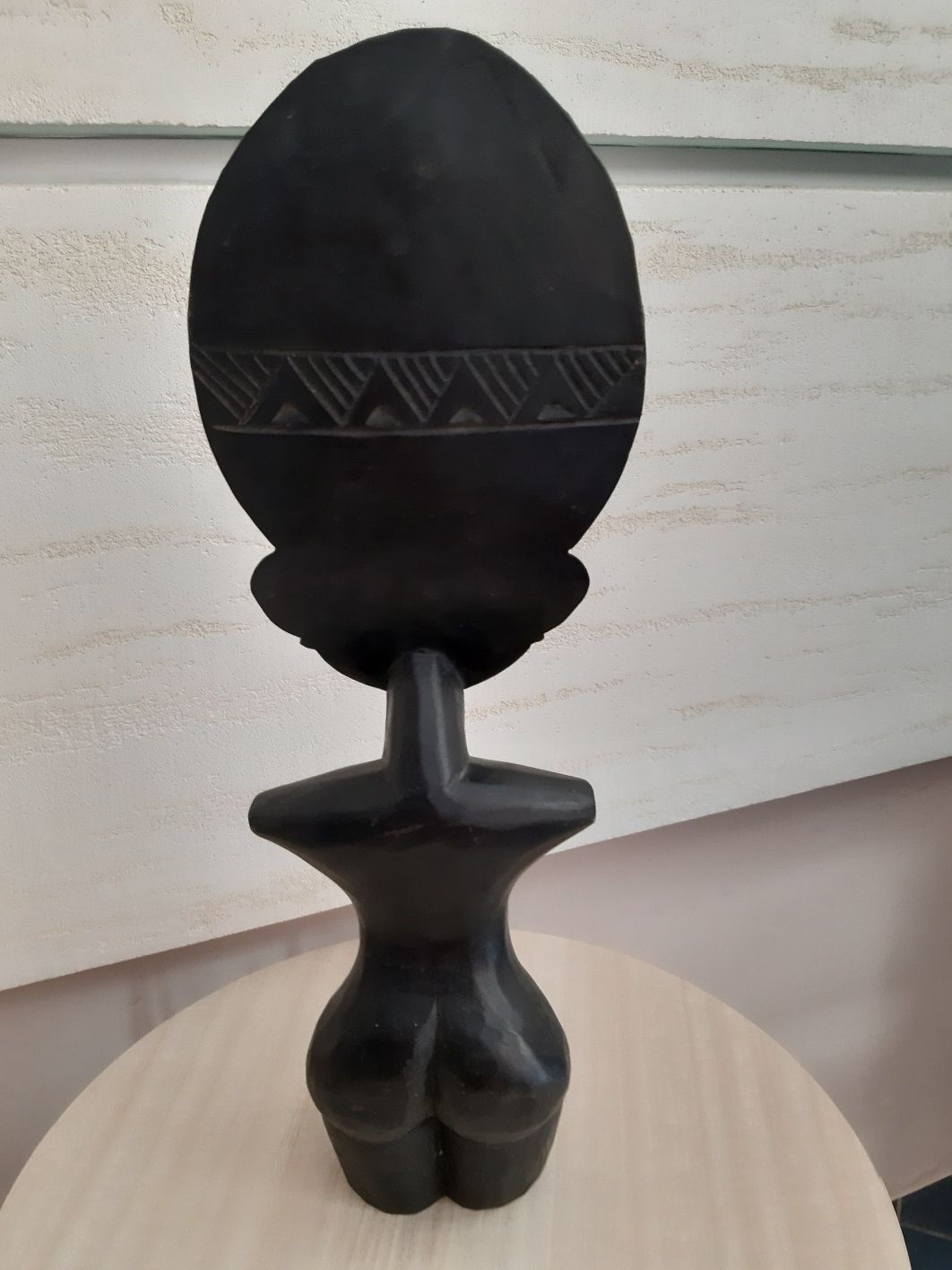 Figurka rzeźba czarna 47 cm drewno Afryka new design nowoczesna westw