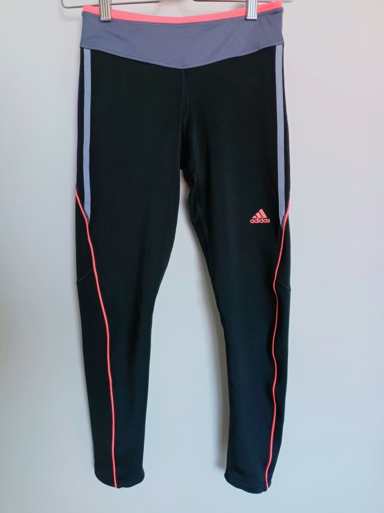 Damskie legginsy sportowe Adidas - rozmiar XS