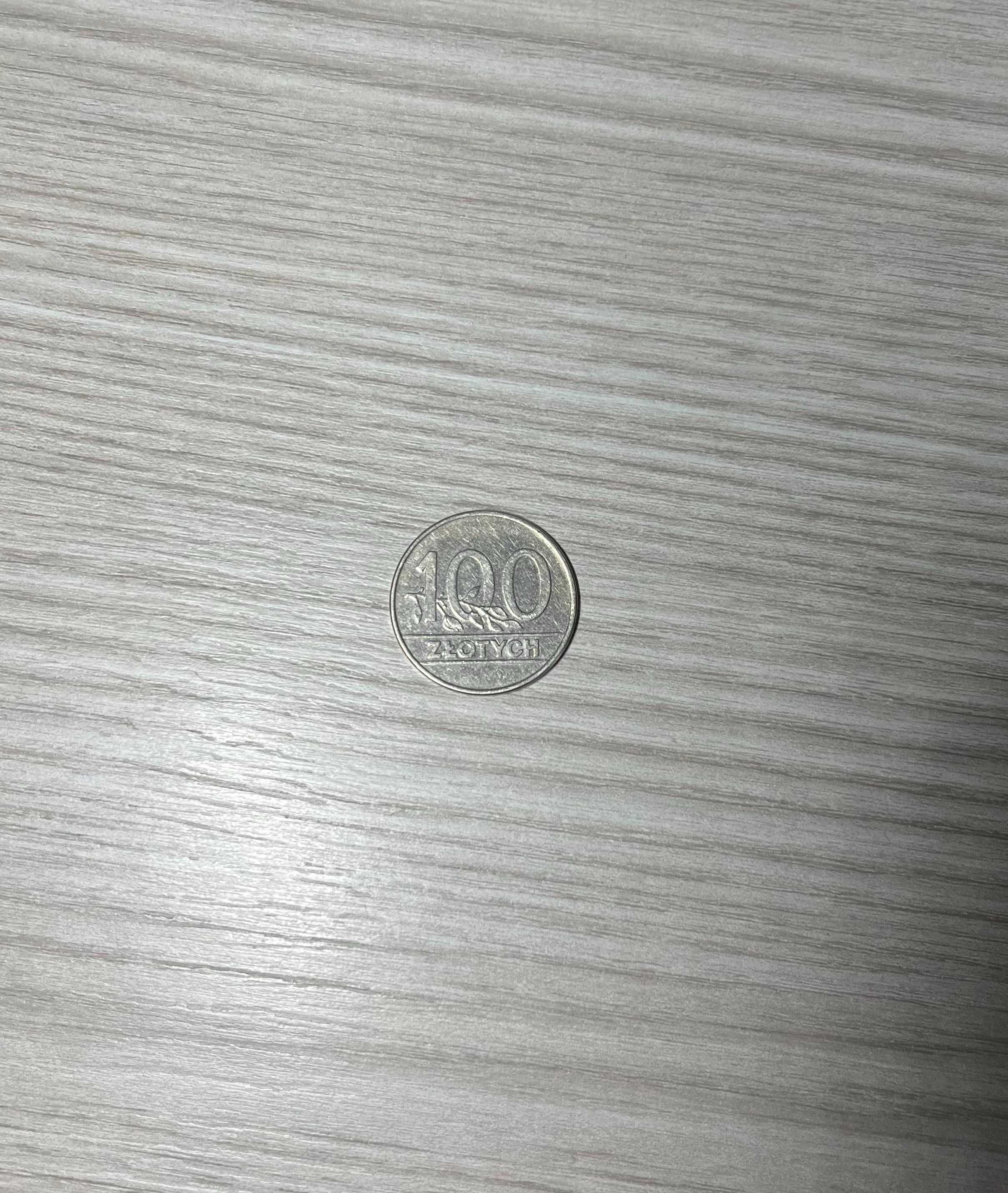 moneta 100 zł 1990r.