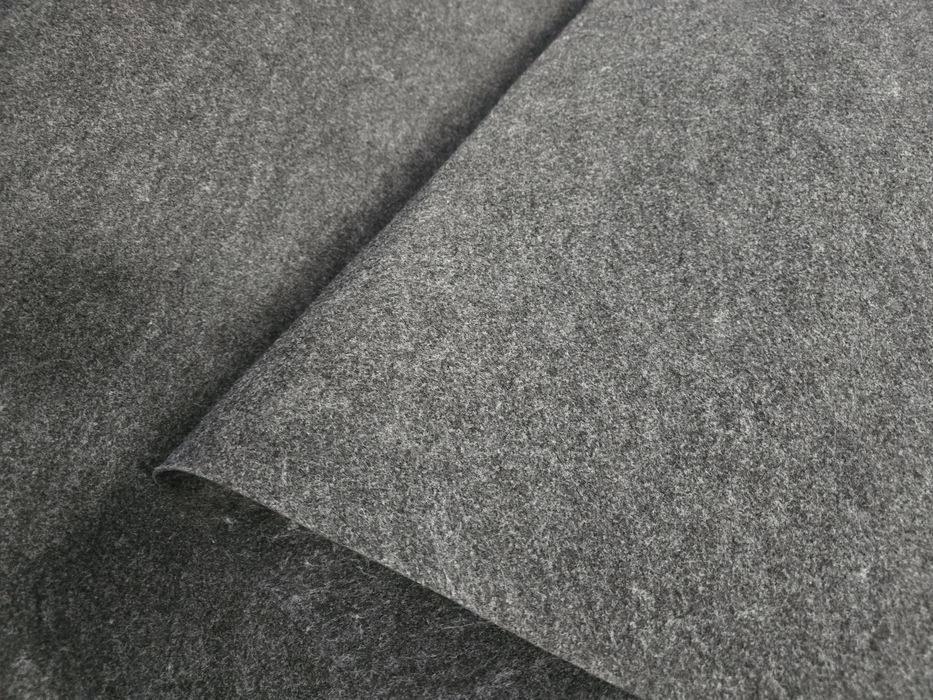 Wykładzina Targowa Antracyt  Materiał tapicerski Filc