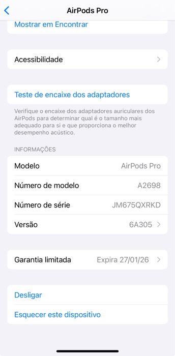 Airpods pro 2 com garantia