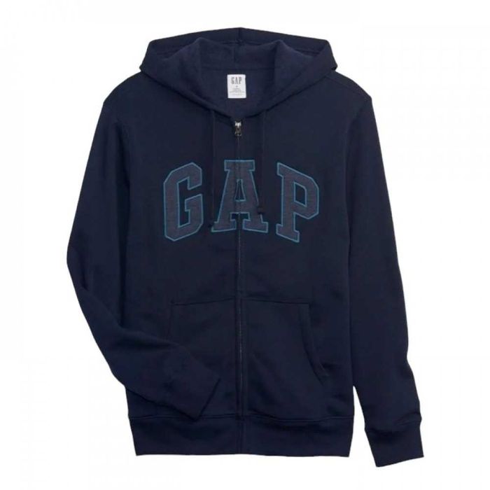 Зіп Худі Темно-Синя Gap Logo Zip Hoodie Оригінал (Розміри та кольори)