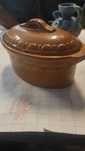 Ceramiczne naczynie do zapiekania vintage.
