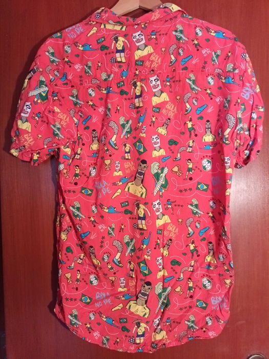 Camisa Manga Curta Estampada