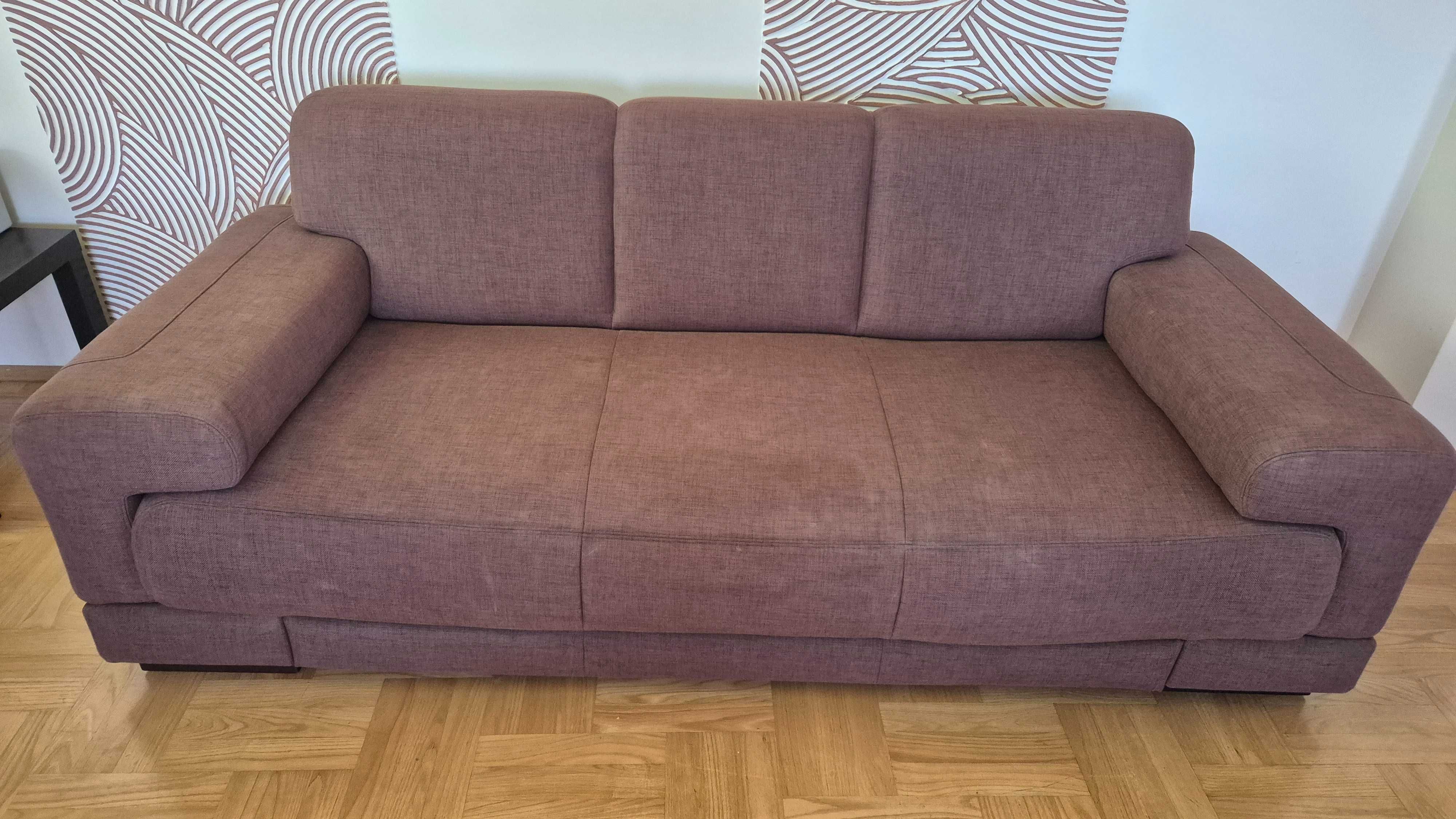 Etap Sofa sofa z dwoma pufami