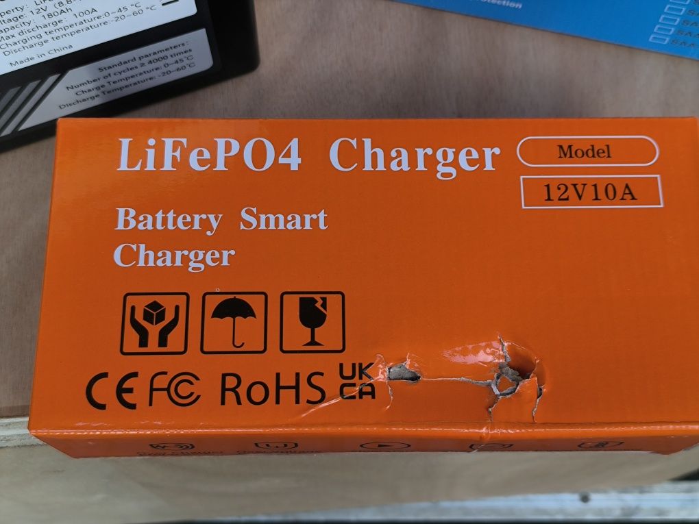 Akumulator 2160wh liitokala lifepo4 12v 180ah przetwornica ładowarka