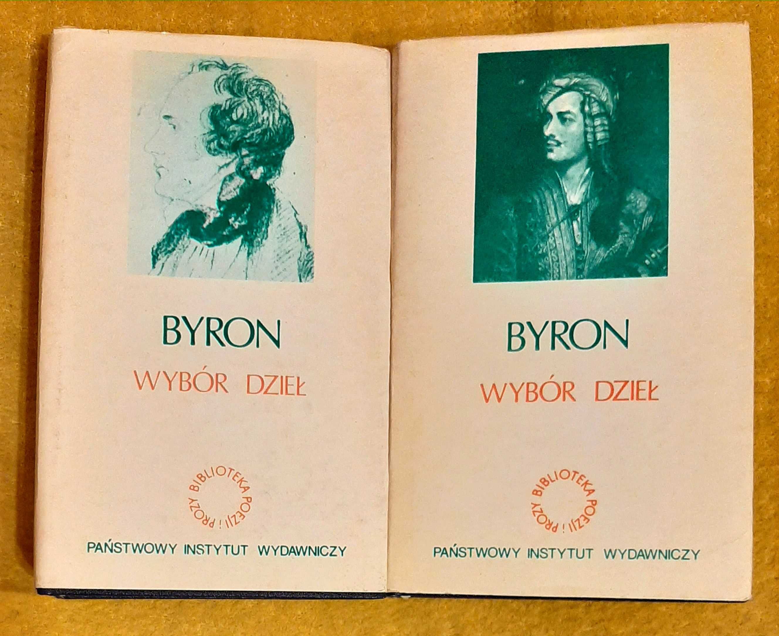 Lord Byron, Dzieła wybrane, 2 tomy