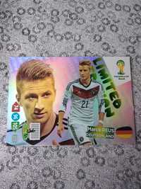 Karta limited edition world cup Brasil 2014 Panini Reus Niemcy