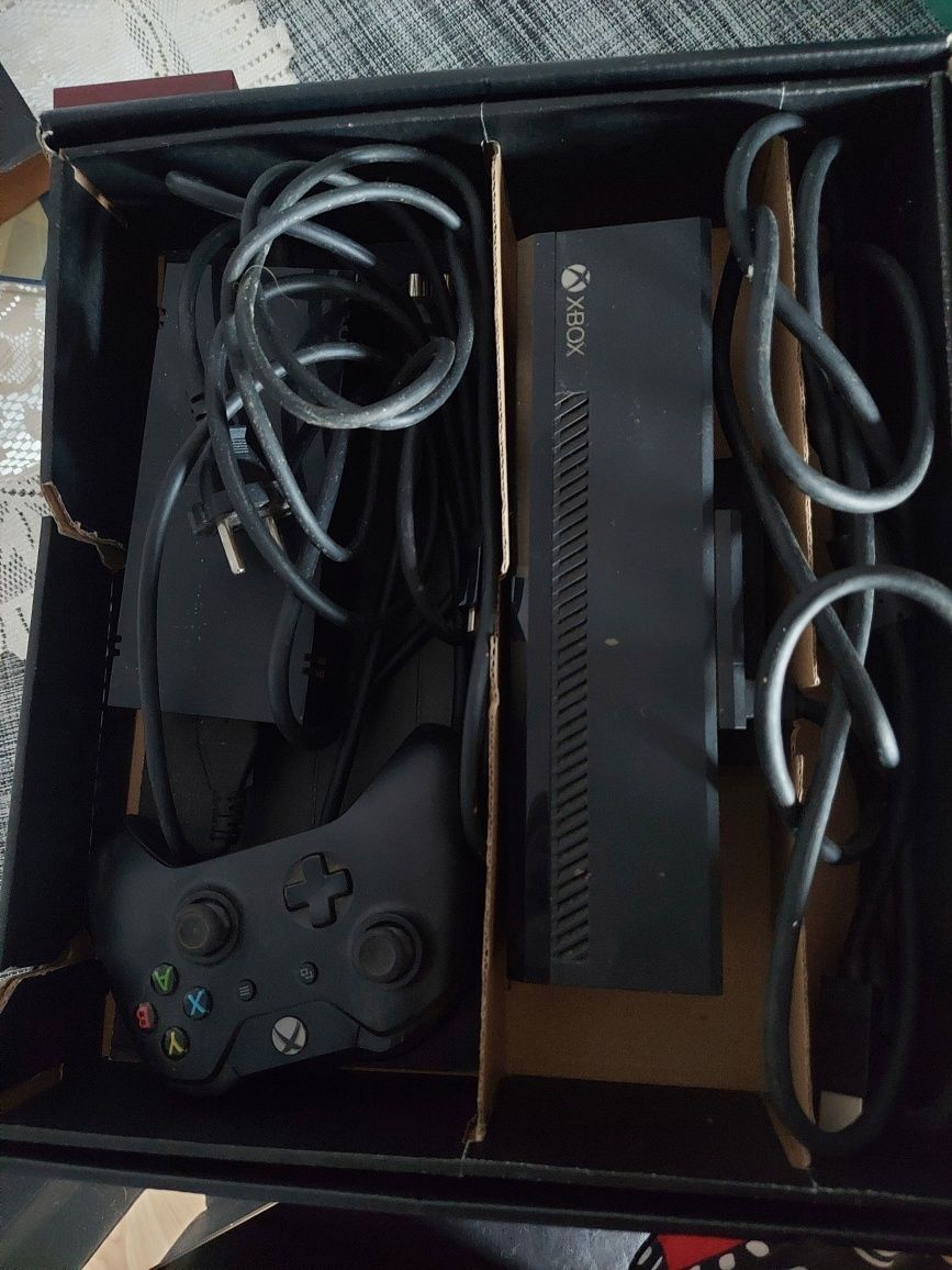 Xbox one + kinect + 3 pady
