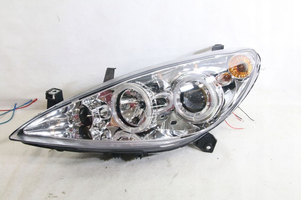 reflektor lampa tuning sonar ringi led angel eyes peugeot 307 2001-2005