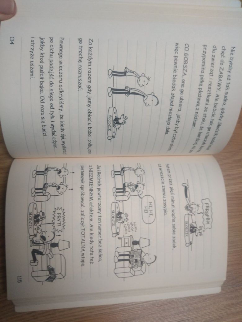 Jeff Kinney Dziennik cwaniaczka Zezowate szczęście