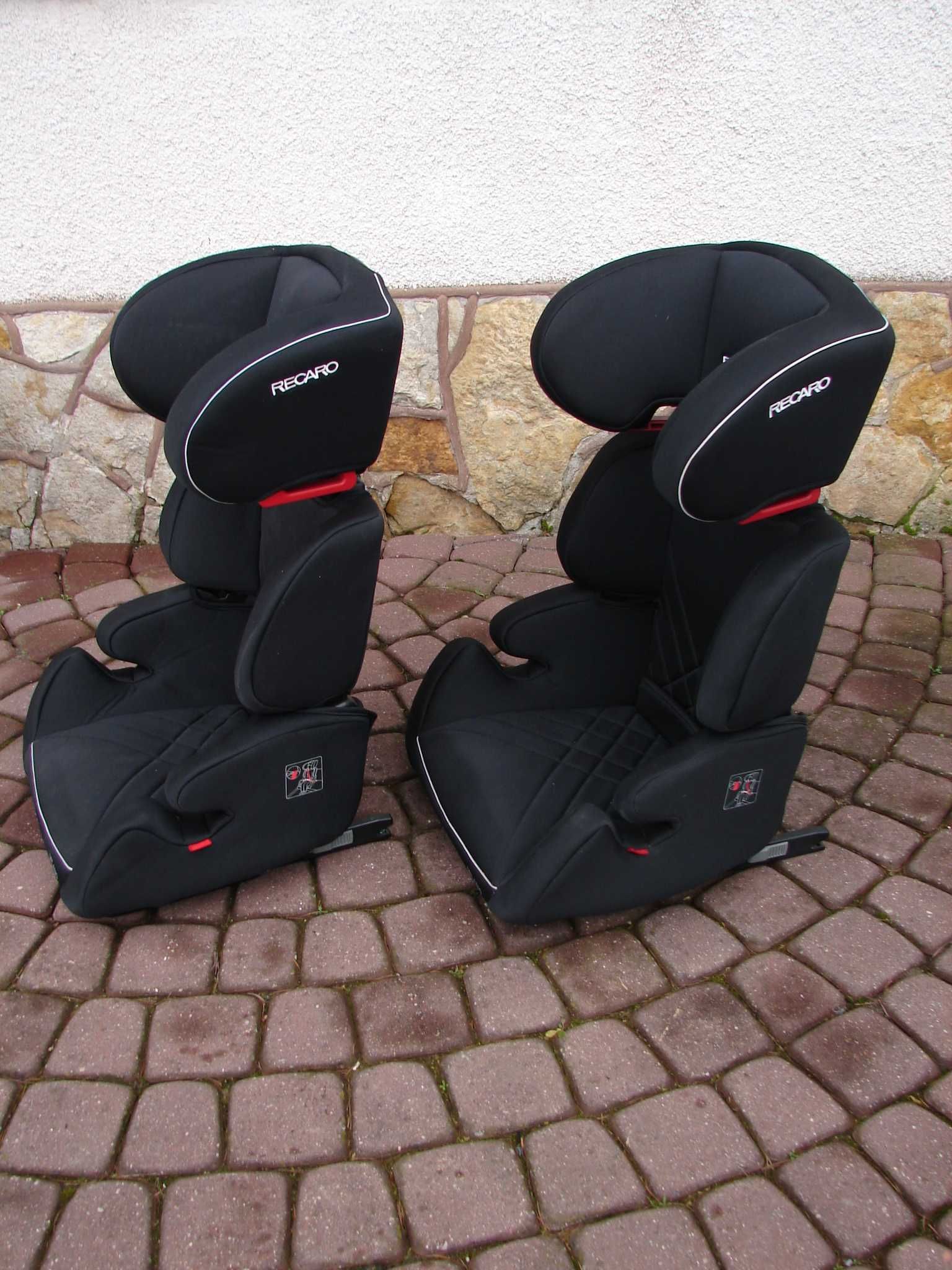 Recaro Milano Seatfix  Black fotelik samochodowy Isofix 15-36 kg