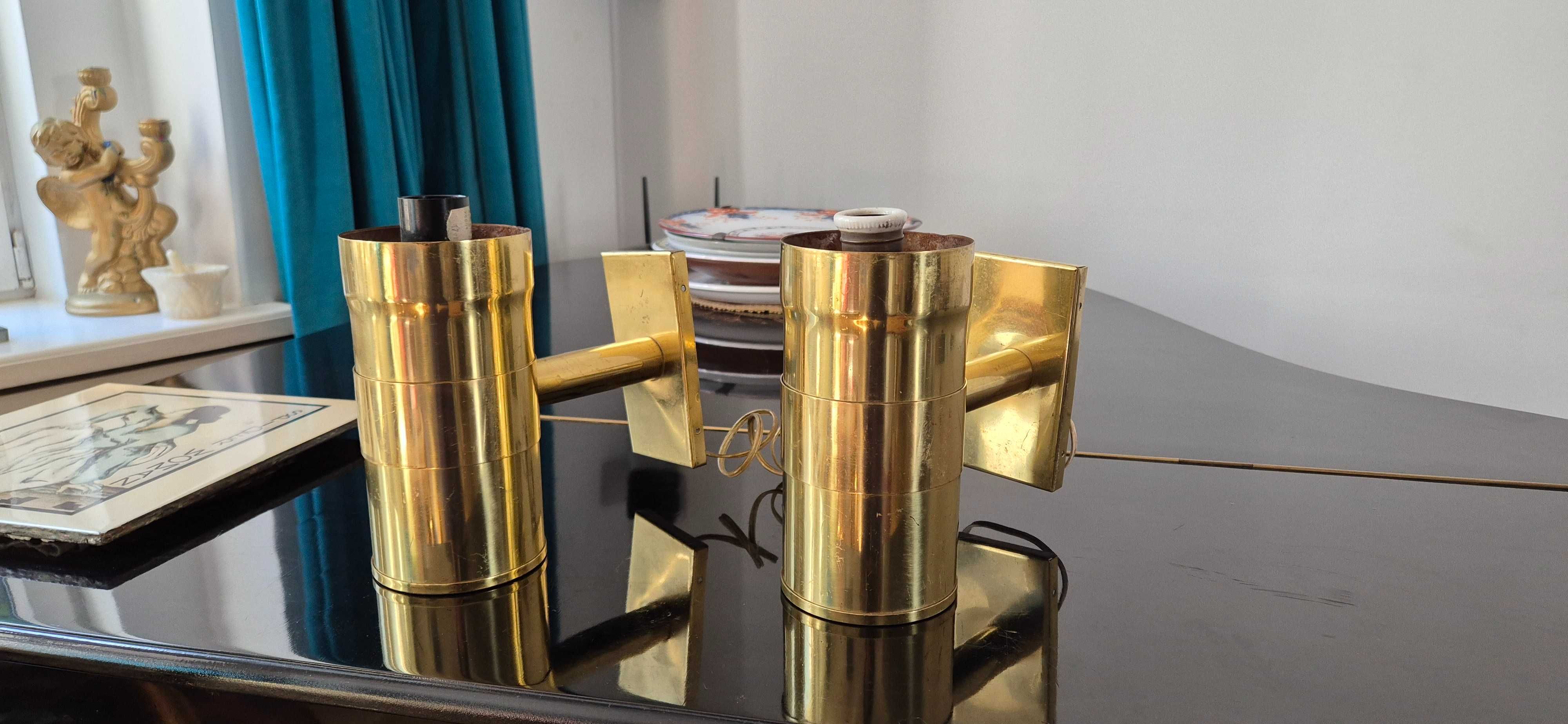 Kinkiety designerskie kolekcjonerskie Niemcy lata 70-te glamour modern