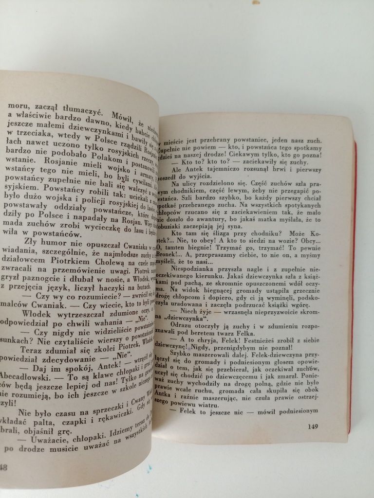 Aleksander Kamiński Antek Cwaniak wydanie amerykańskie 1945 rok