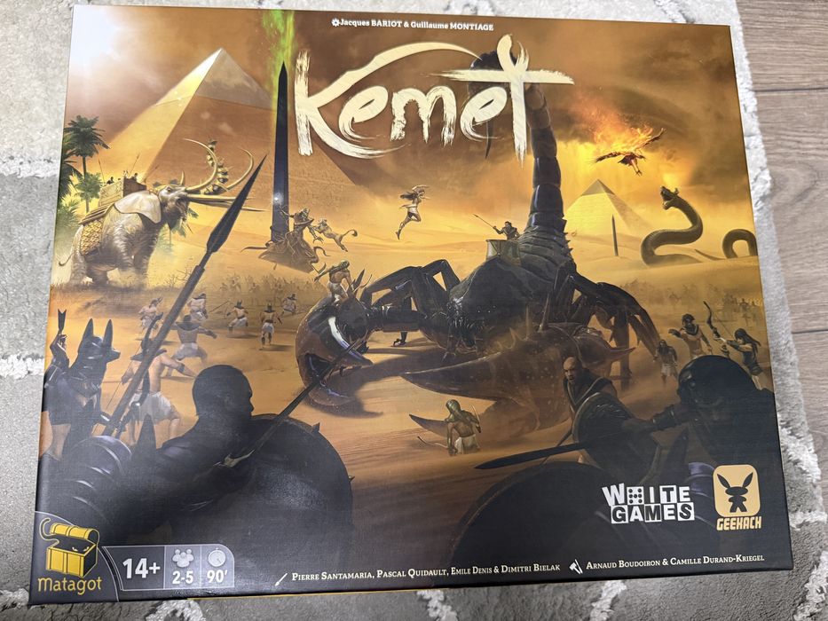 Настільна гра Kemet кров та пісок