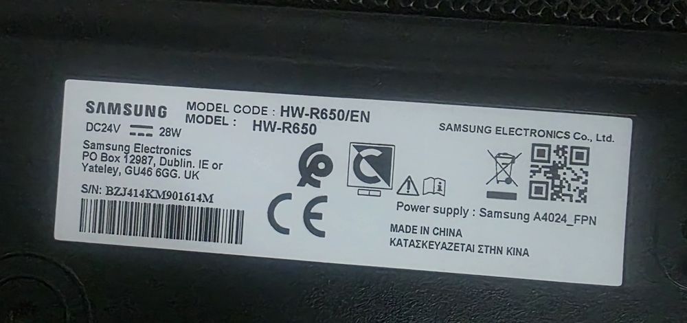 Soundbar Samsung