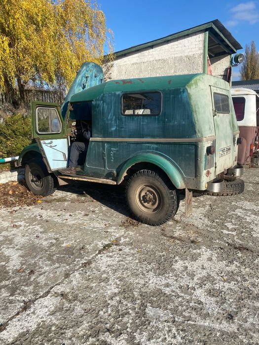 ГАЗ 69 на уаз мостах