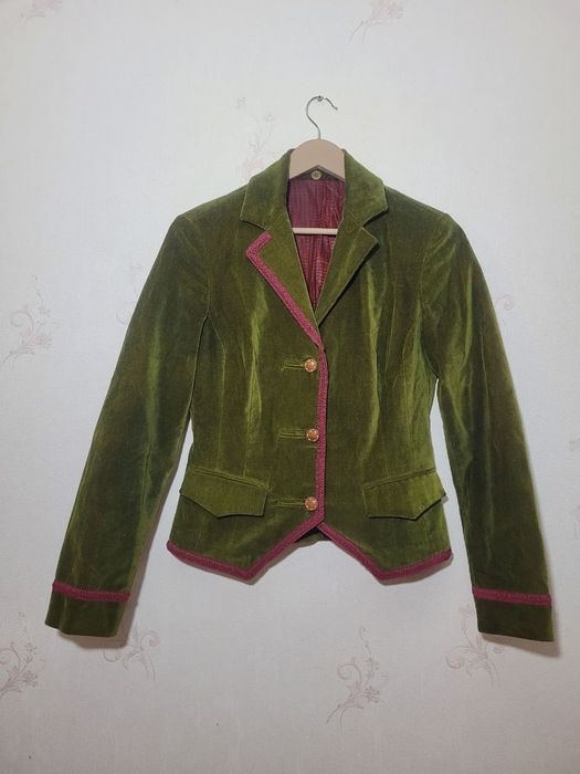 Стильний вінтажний піджак TM Object, розмір орієнтовно М