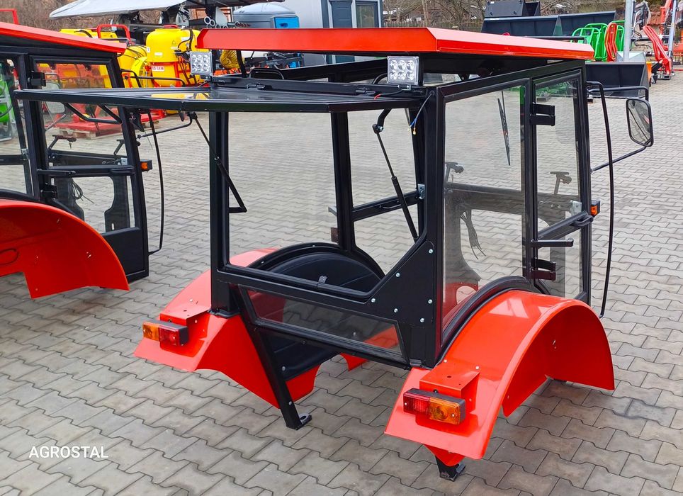 KABINA ogrodnicza sadownicza C-360 SZYSZKA błotniki metalowe AGROSTAL