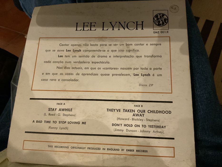 Raro - Vinil Lee Lynch