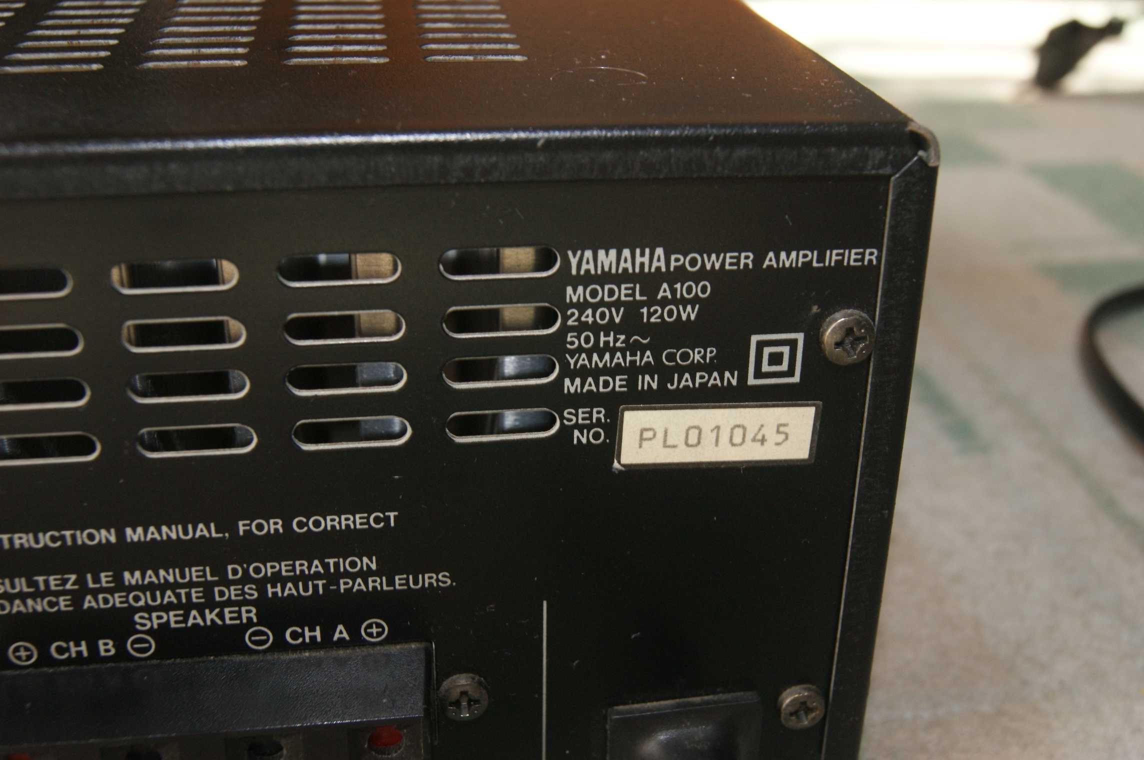 Wzmacniacz dla Yamaha NS-10M, model A-100
